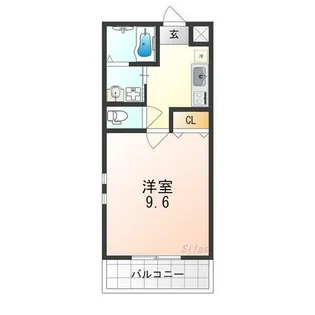 フジパレス堺鳳中町サウス【3階】の間取り