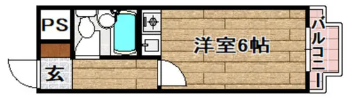 第一吉田ビル【302号室】の間取り