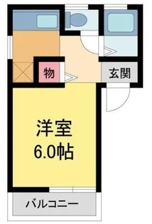 パセオ久保田【102号室】の間取り