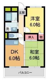 サン鹿塩【3階】の間取り