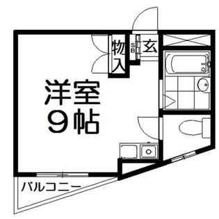 シャンテー津田【3階】の間取り