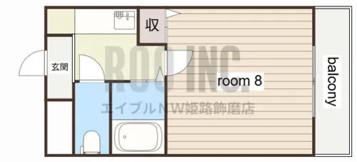 アークYS【201号室】の間取り