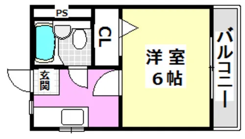 リュイール樋口【2階】の間取り