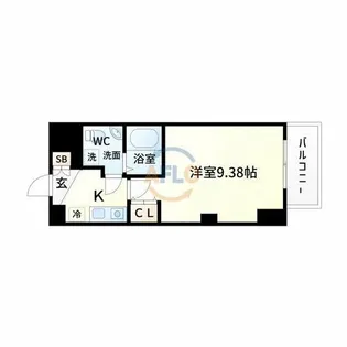 セレニテ新大阪弐番館【10階】の間取り