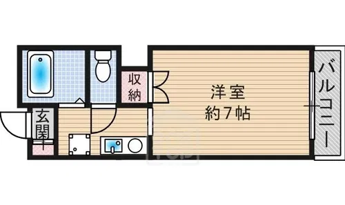 メゾンルミエール【3階】の間取り