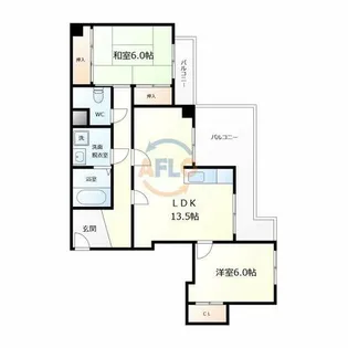 Residence Toa【5階】の間取り