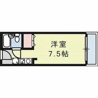 コートクリエイト1【103号室】の間取り