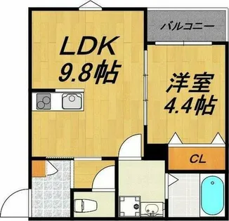 LECOCON半田【1階】の間取り