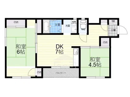 信愛ビル【3階】の間取り