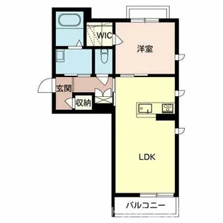 三木市平田(シャーメゾン アルフラット)【201号室】の間取り