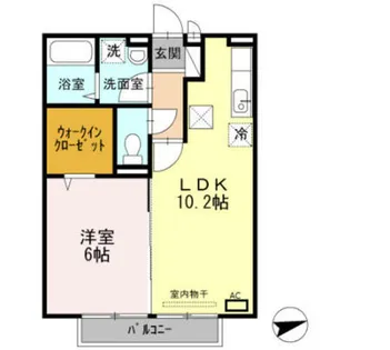 グランパルク(南区)【2階】の間取り