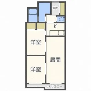 エクセラン20【3階】の間取り