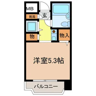 朝日プラザ河内長野デポーフロント【409号室】の間取り