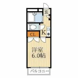 末広14番館【2階】の間取り