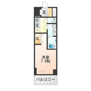 エスリード京都吉祥院【2階】の間取り