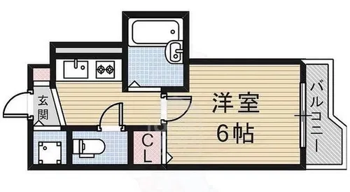 A-PART1【3階】の間取り