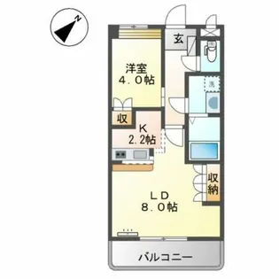 ポラリス【2階】の間取り