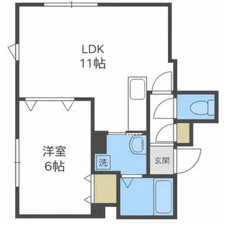 CS元町【3階】の間取り