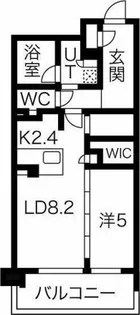 ローレルアイ名駅東【7階】の間取り