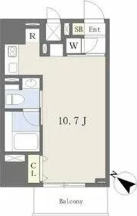 Comfort山王【6階】の間取り