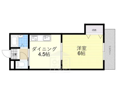 プロミネンス下村【3階】の間取り
