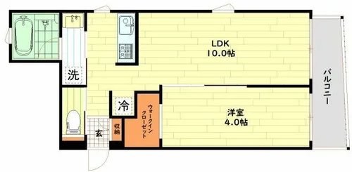 K.H.E【2階】の間取り