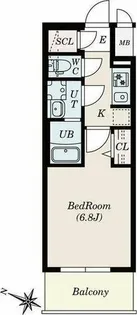 S-RESIDENCE熱田一番【2階】の間取り