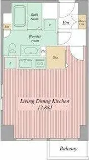 ミュプレ矢場町【12階】の間取り