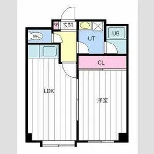 allez麻生【302号室】の間取り