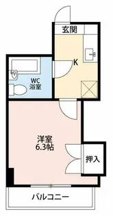 若宮ビル【3階】の間取り