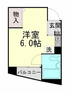 アネックス御影【2階】の間取り