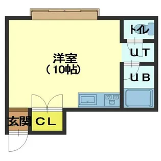 ハーバーライフ七重浜【202号室】の間取り