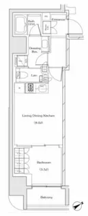 ザ・パークハビオ都島テラス【13階】の間取り