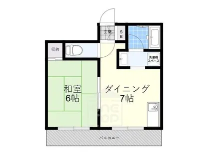 Mi piace吹田1【4階】の間取り