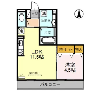 ベルフォーレⅡ【3階】の間取り