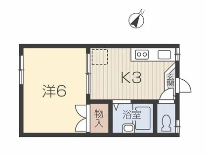 パークシティタキノ【1階】の間取り