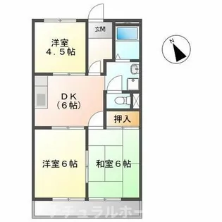 ハイム21【00105号室】の間取り