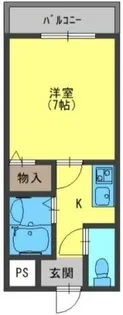 シャトーグレース【2階】の間取り