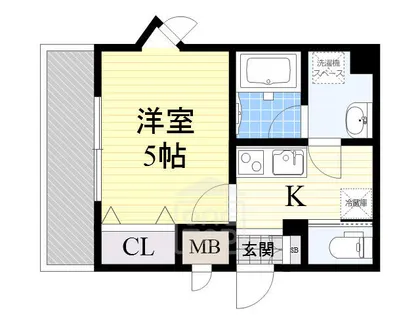 Tukasaレジデンス【4階】の間取り