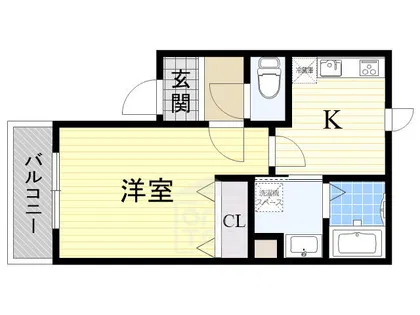 リーベ【3階】の間取り