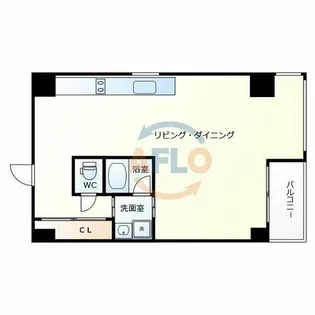 ALFA【6階】の間取り