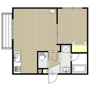 CITY VILLA厚別【3階】の間取り