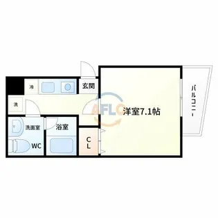 メゾンエトワル【5階】の間取り