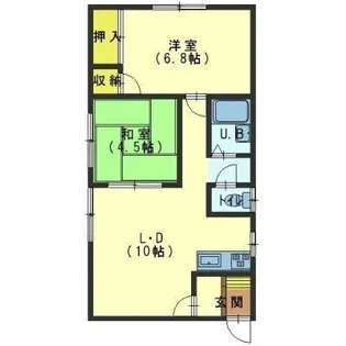 ラスティブ杉並【301号室】の間取り