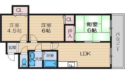 Am’s court【2階】の間取り