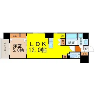 K CLASSY IMAIKE【9階】の間取り