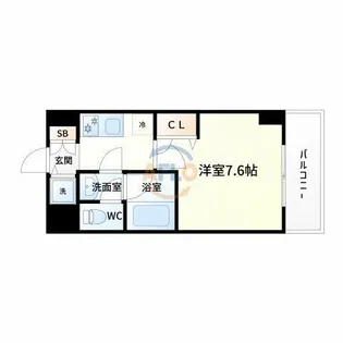 東明マンション新東【5階】の間取り