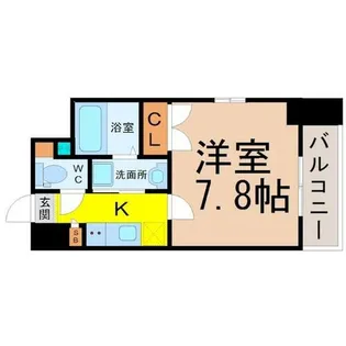 レジデンス金山スクエア【8階】の間取り