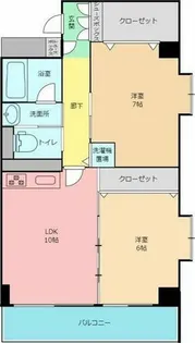 AZ beans【4階】の間取り