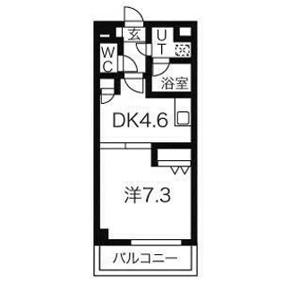 ベレーサ山王【9階】の間取り